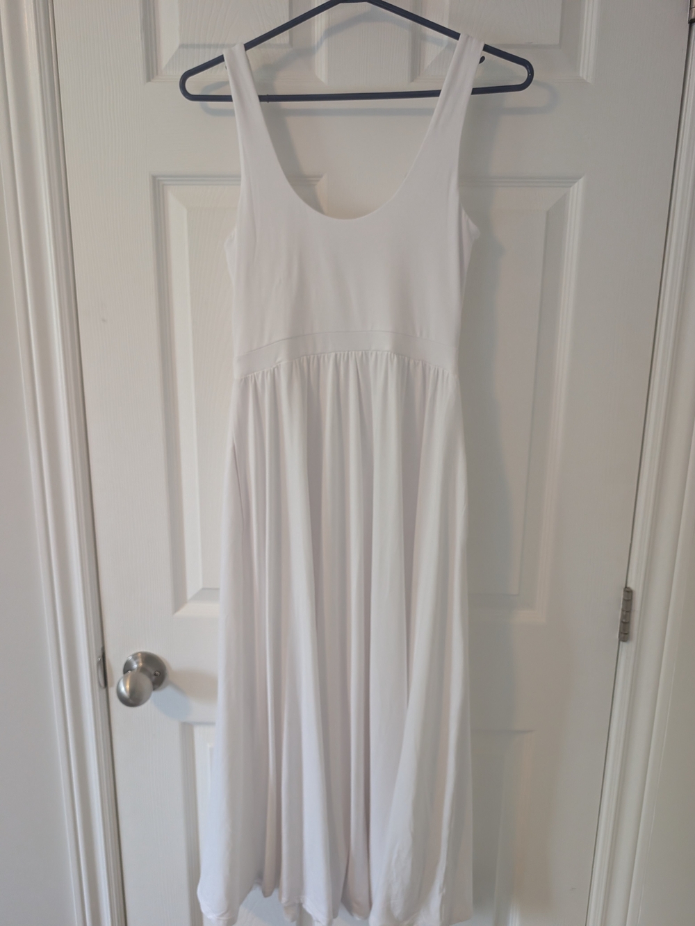 Ardene White Scoop Neck Midi Dress